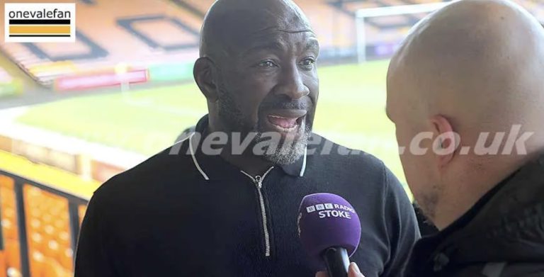 Darren Moore on Vale’s Struggles: “We Need to Overcome This Challenge”