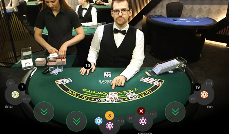 Best online live dealer Blackjack