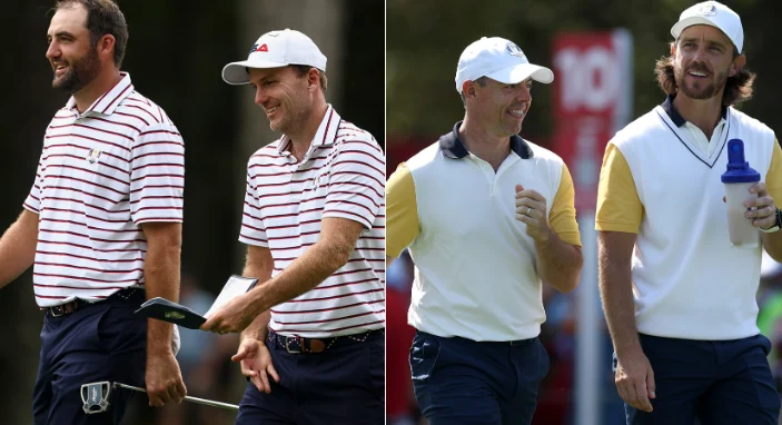 Scheffler and Henley vs McIlroy and Fleetwood