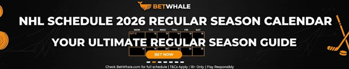 NHL Schedule 2026 regular season calendar
